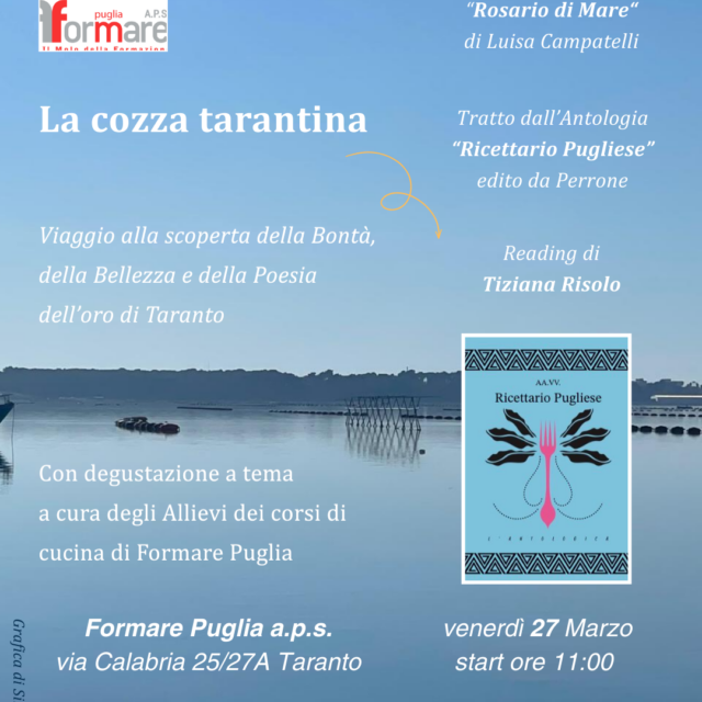 L’oro nero di Taranto: un viaggio tra poesia, racconti e sapori