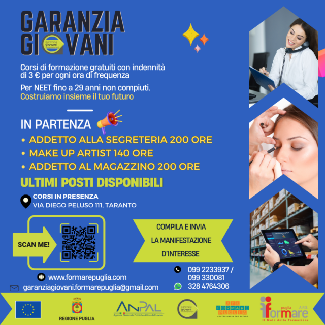 Trasforma il tuo futuro: Ultimi Posti per Segreteria, Make-up e Magazzino