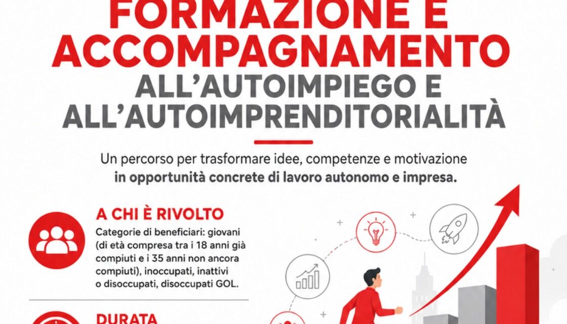 Dall’idea all’impresa: un percorso concreto per costruire il tuo futuro professionale